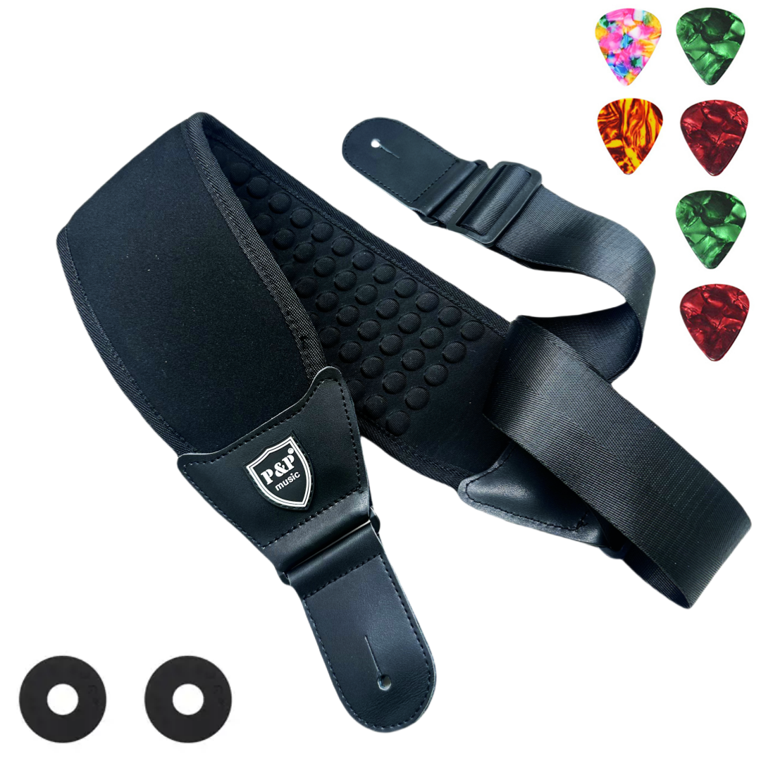 3D Printing Guitar - P&P 3D Sponge Guitar Strap Belt