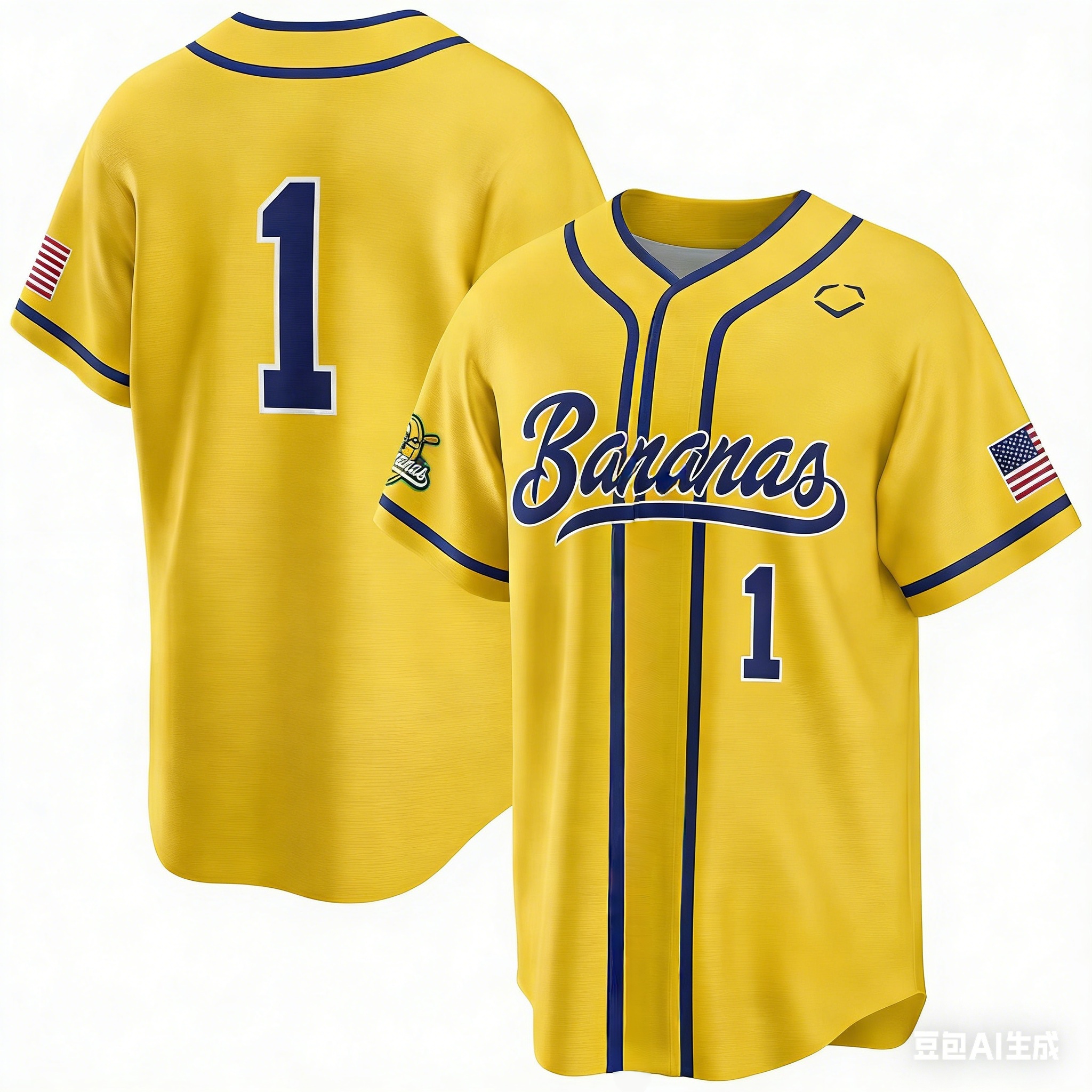 3D Printing Viral - Trending Internet Famous Yellow Baseball Jersey