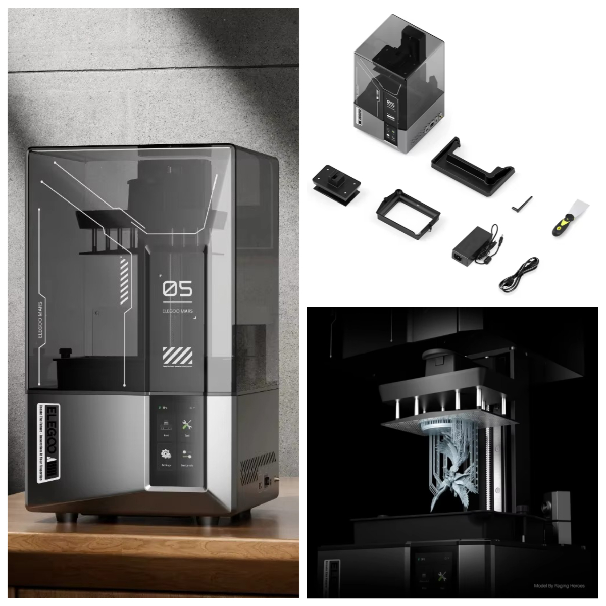 3D Printer Resin - ELEGOO Wholesale Mars 5 Ultra 9K