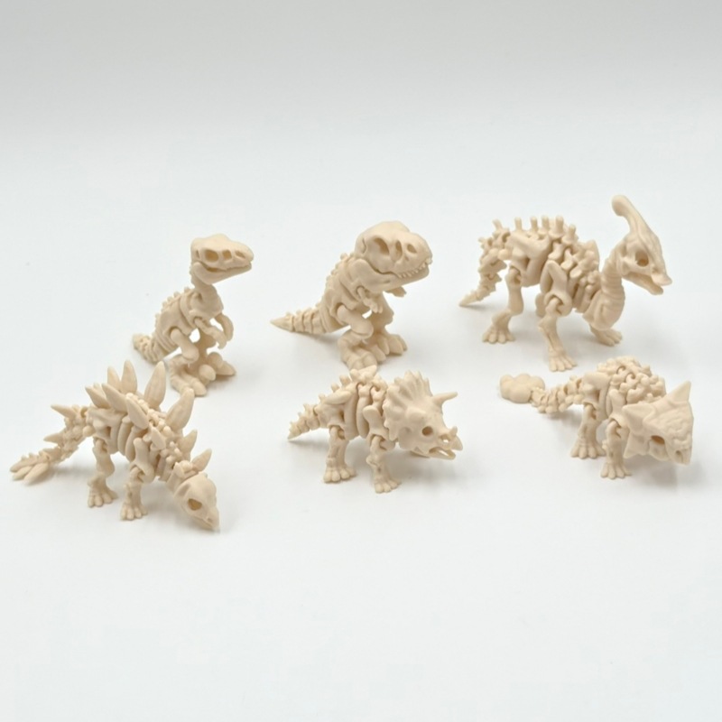 3D Printing Joints - 3D Printed One-Piece Skeleton Tyrannosaurus Rex
