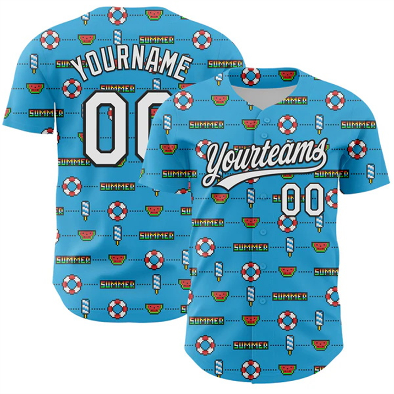 3D Printing Viral - Customizable Team Name Number Baseball Jersey