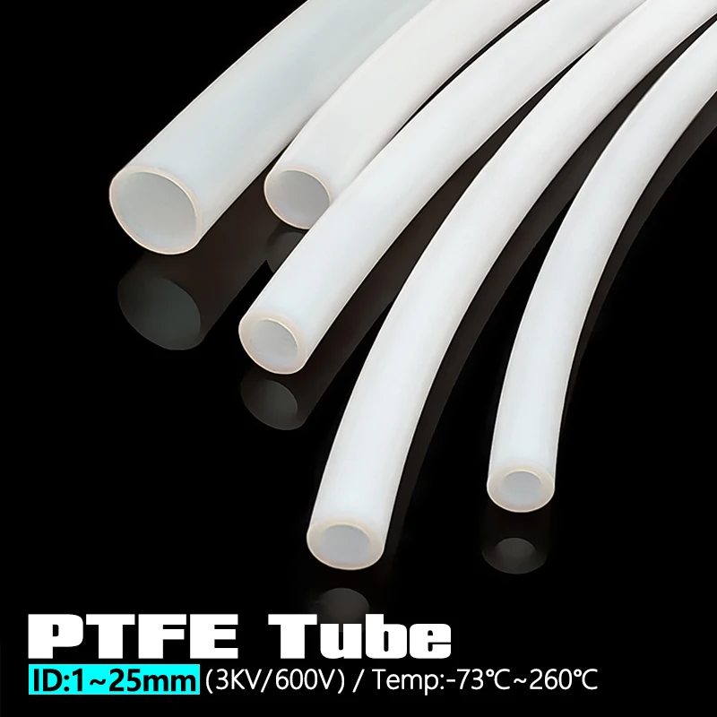 3D Printing With Pp - 50cm/1m PTFE Hose Teflonto Heat Insulation