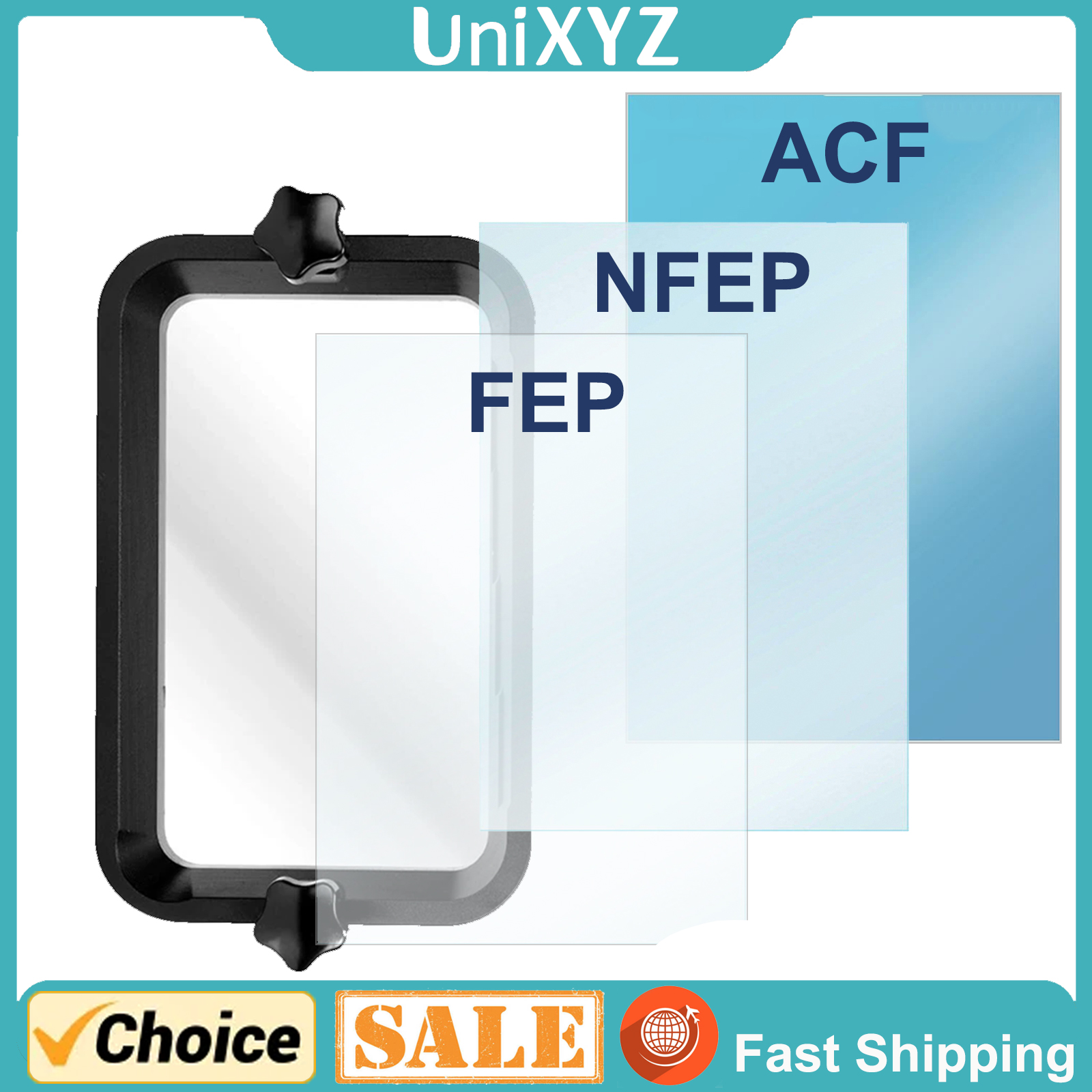 3D Printing Elegoo - 2PCS FEP FPA nFEP ACF Release