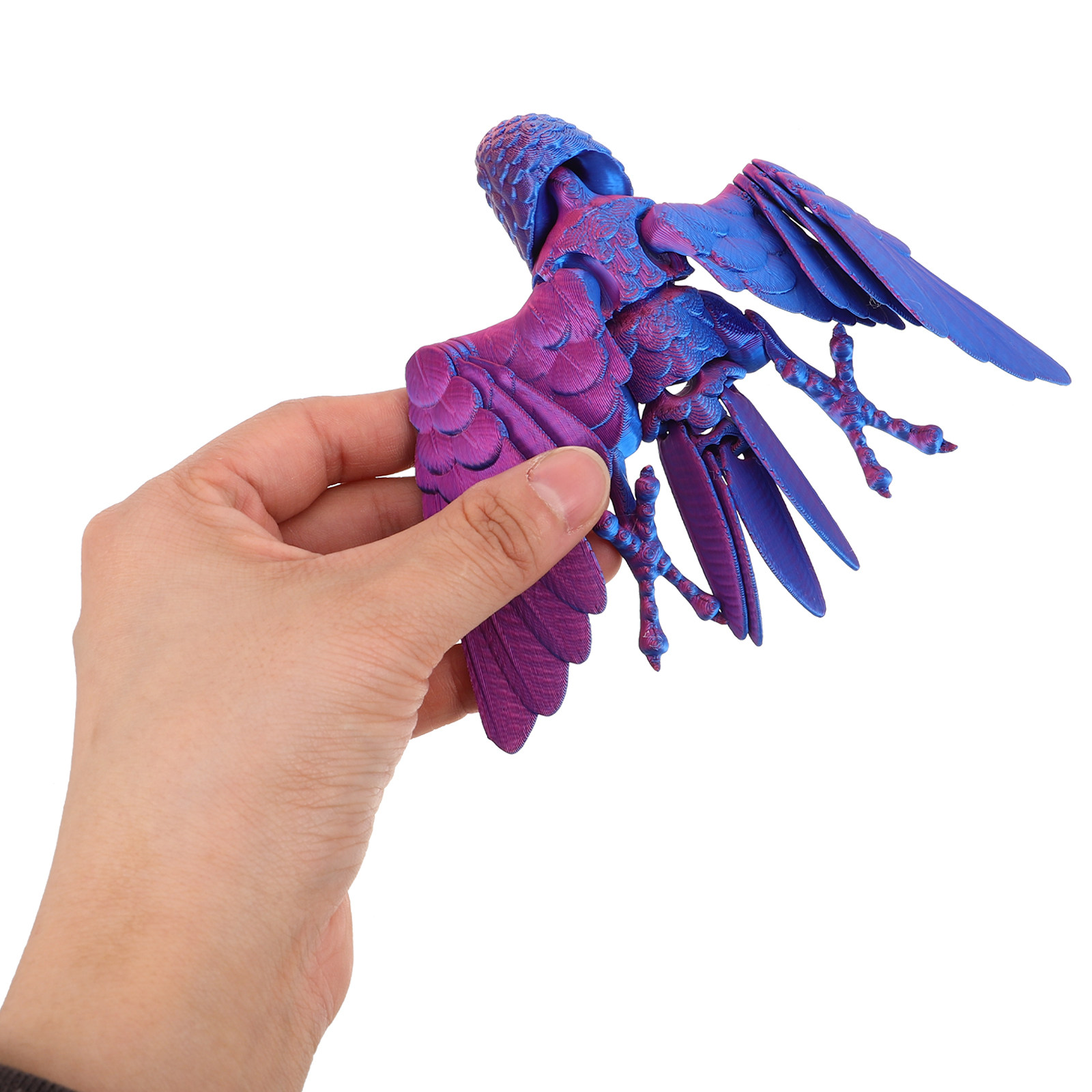 3D Printing Joints - 3D Printed Articulated Parrot Statue Realistic