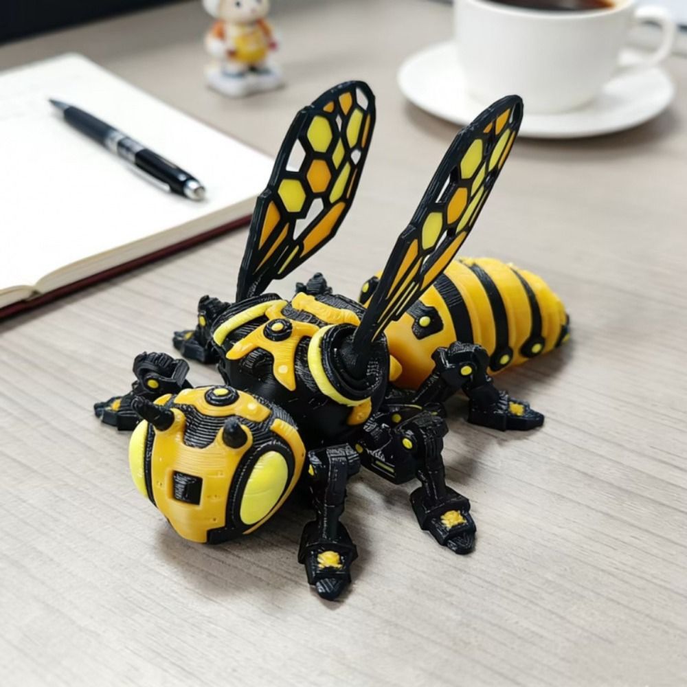 3D Printing Joints - 3D Printed 3D Printed Mechanical Bee