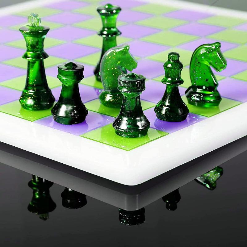 Resin Chess Set Mold With Ches - 3D Printing With Silicone avis et prix