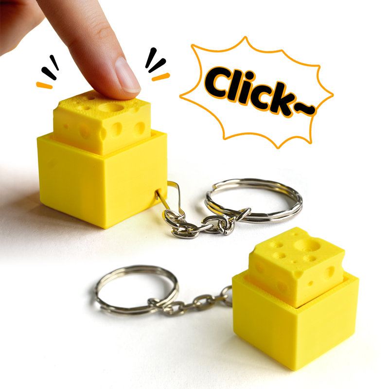 3D Printed Cheesy Key Fidget C - 3D Printing Idea avis et prix