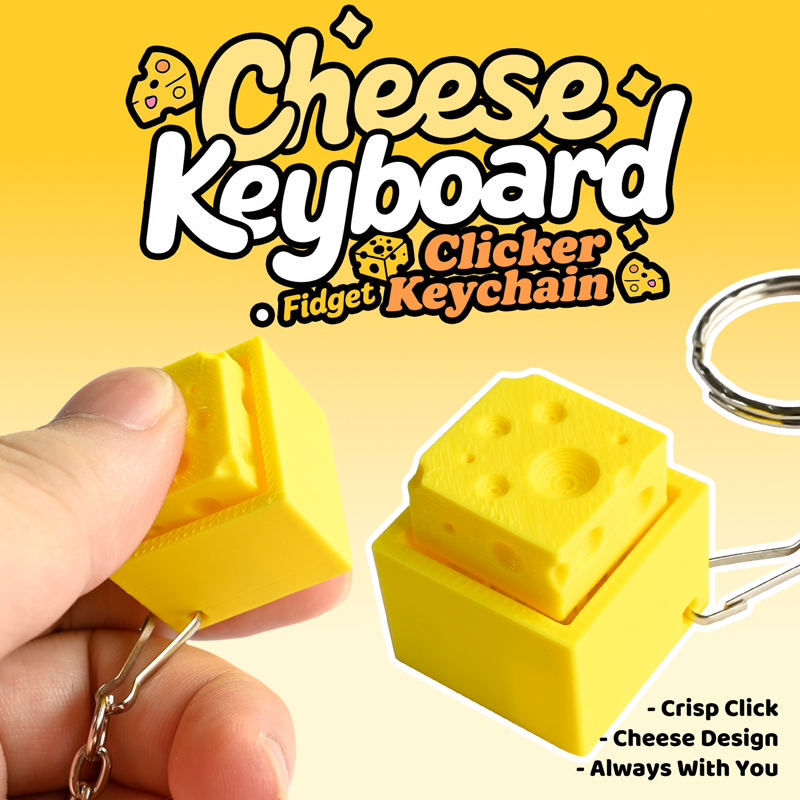 3D Printed Cheesy Key Fidget C - 3D Printing Idea avis et prix
