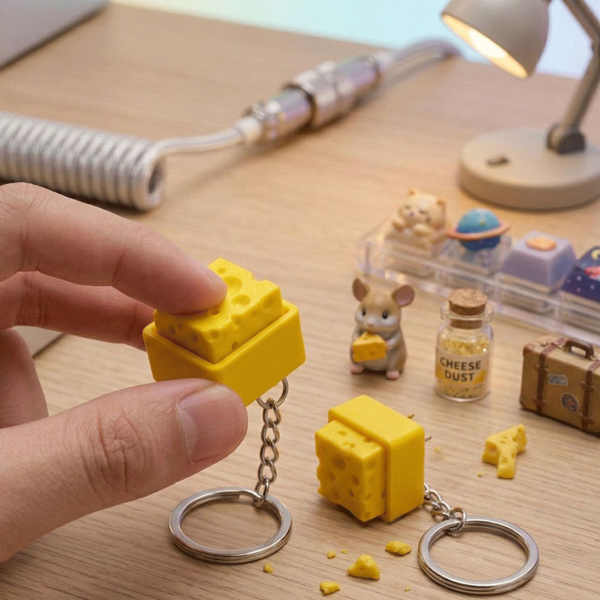 3D Printed Cheesy Key Fidget C - 3D Printing Idea avis et prix