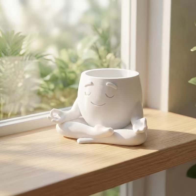 1PCS 3D Printing Meditation Fa - 3D Printing With Pp avis et prix