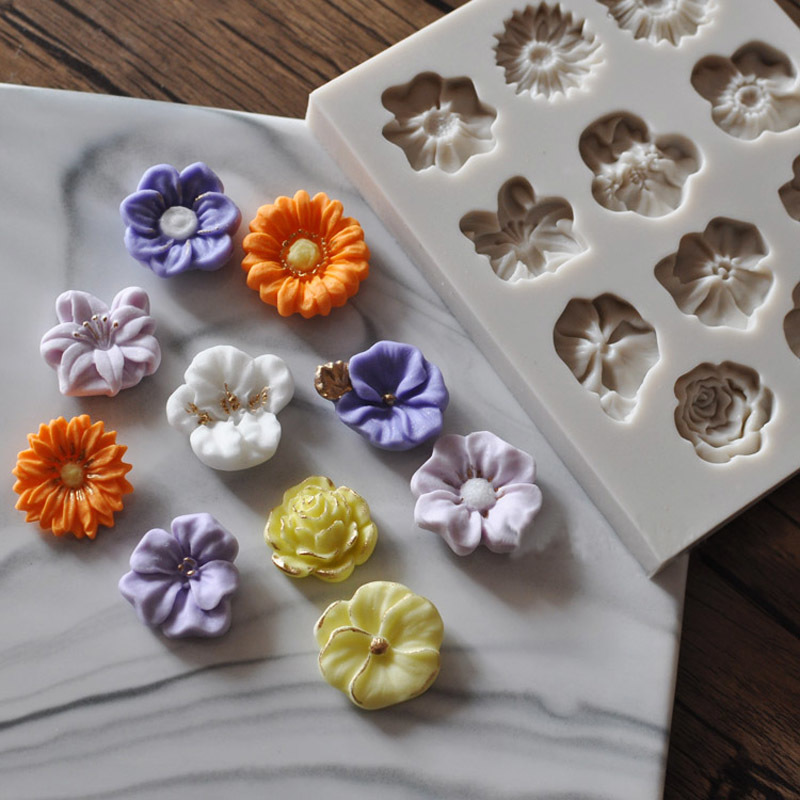 Sunflower Rose Flowers Shape S - 3D Printing With Silicone avis et prix