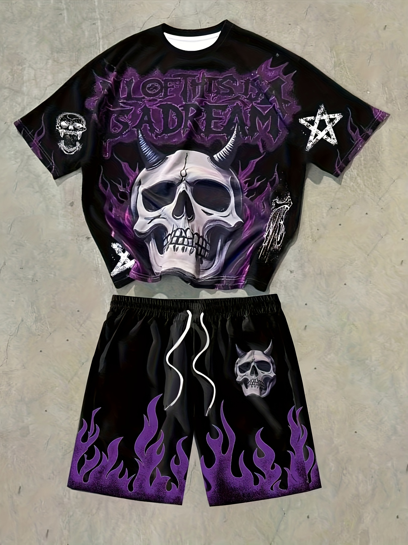 Hot Selling men's New Skull Le - 3D Printing Jersey avis et prix