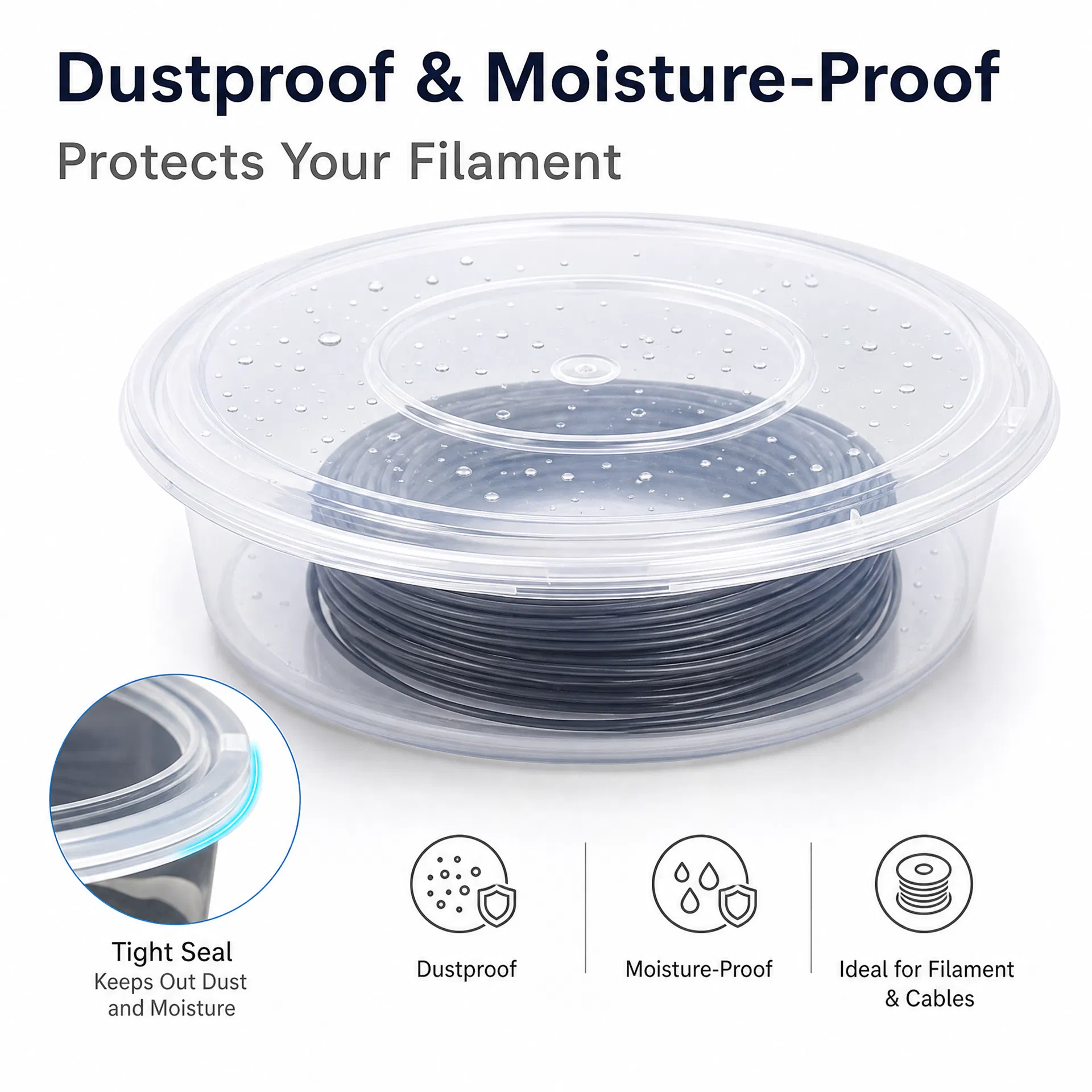 🔈10Pcs Transparent PP Spool St - 3D Printing With Pp avis et prix
