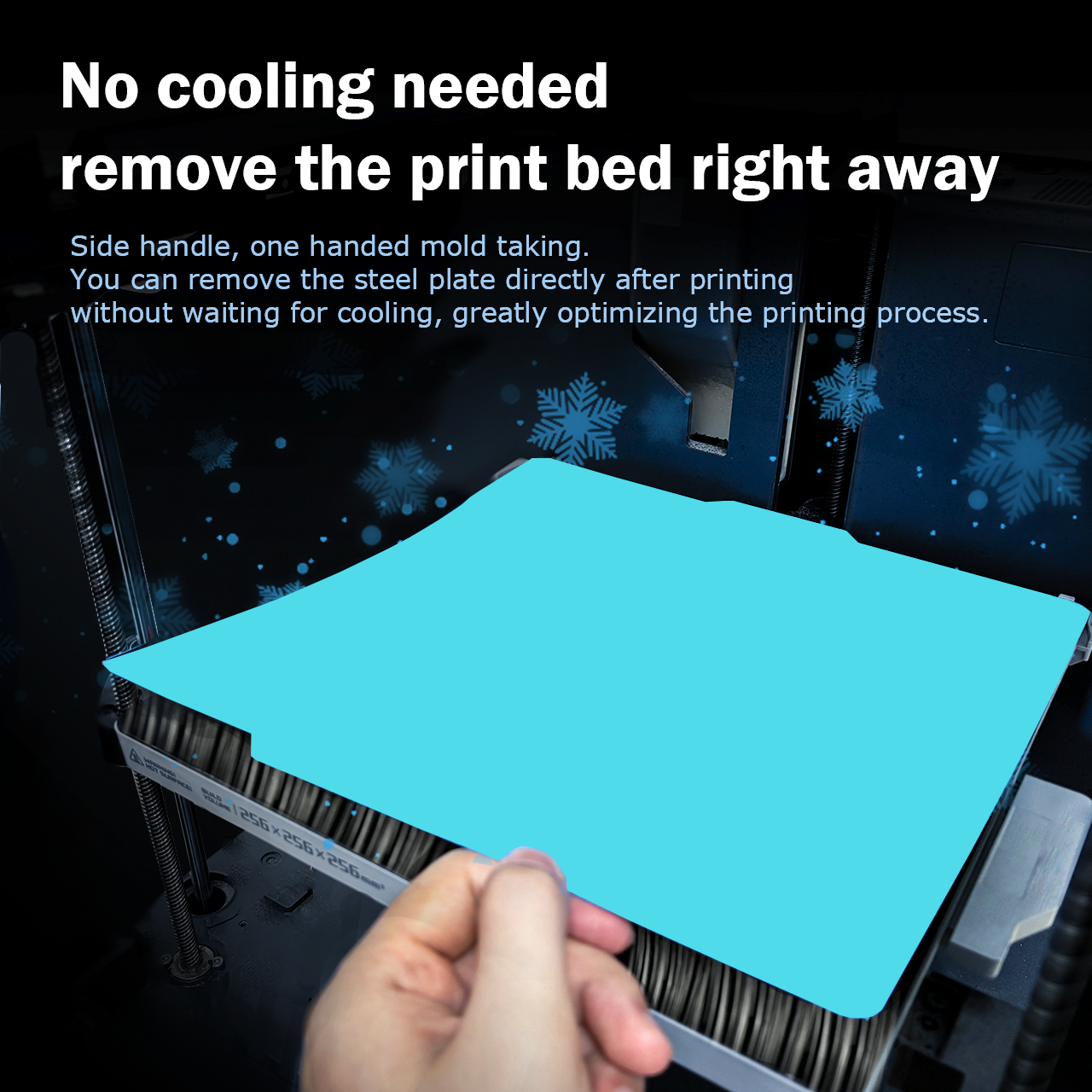 Glacier Cold Build Plate For E - 3D Printing Elegoo avis et prix