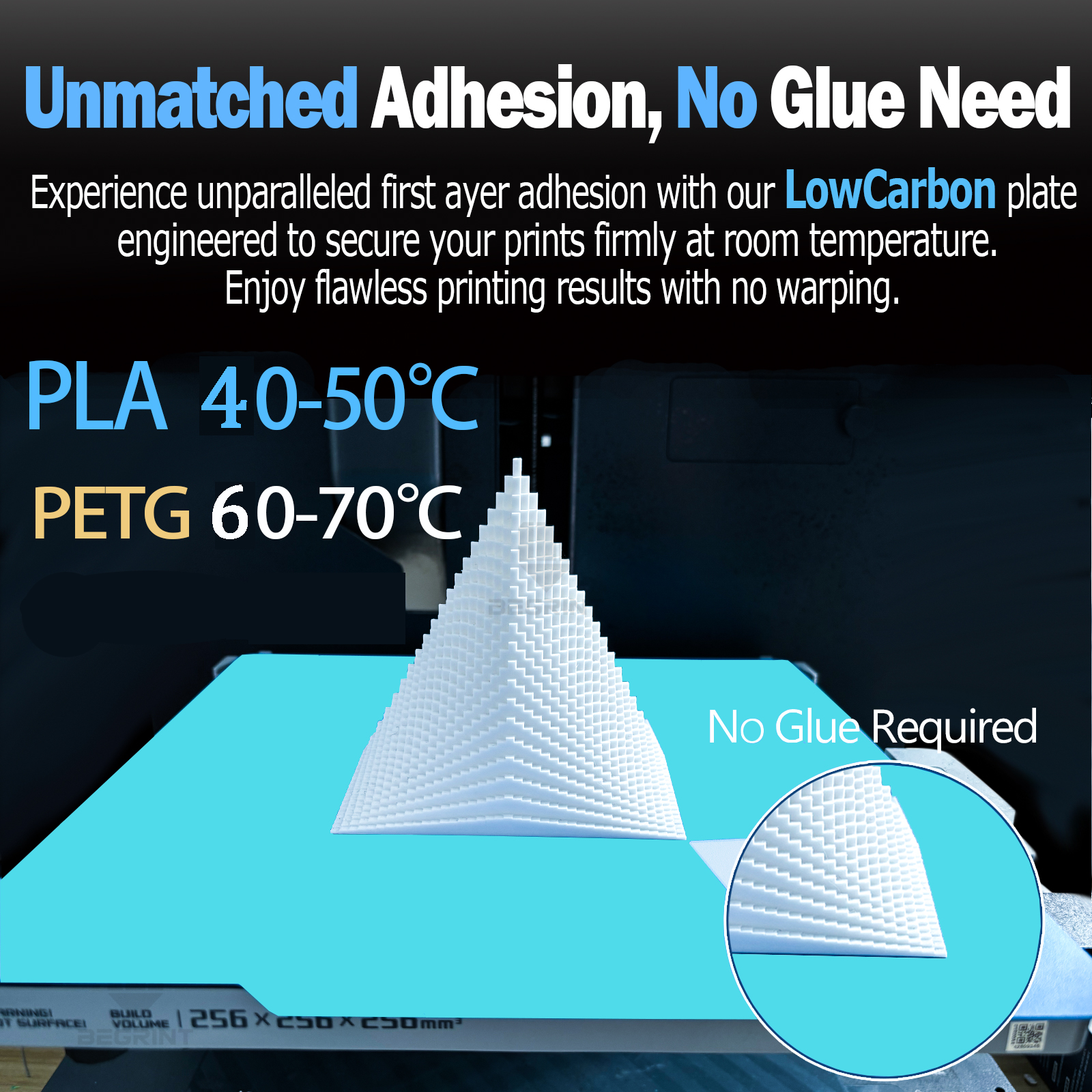 Glacier Cold Build Plate For E - 3D Printing Elegoo avis et prix