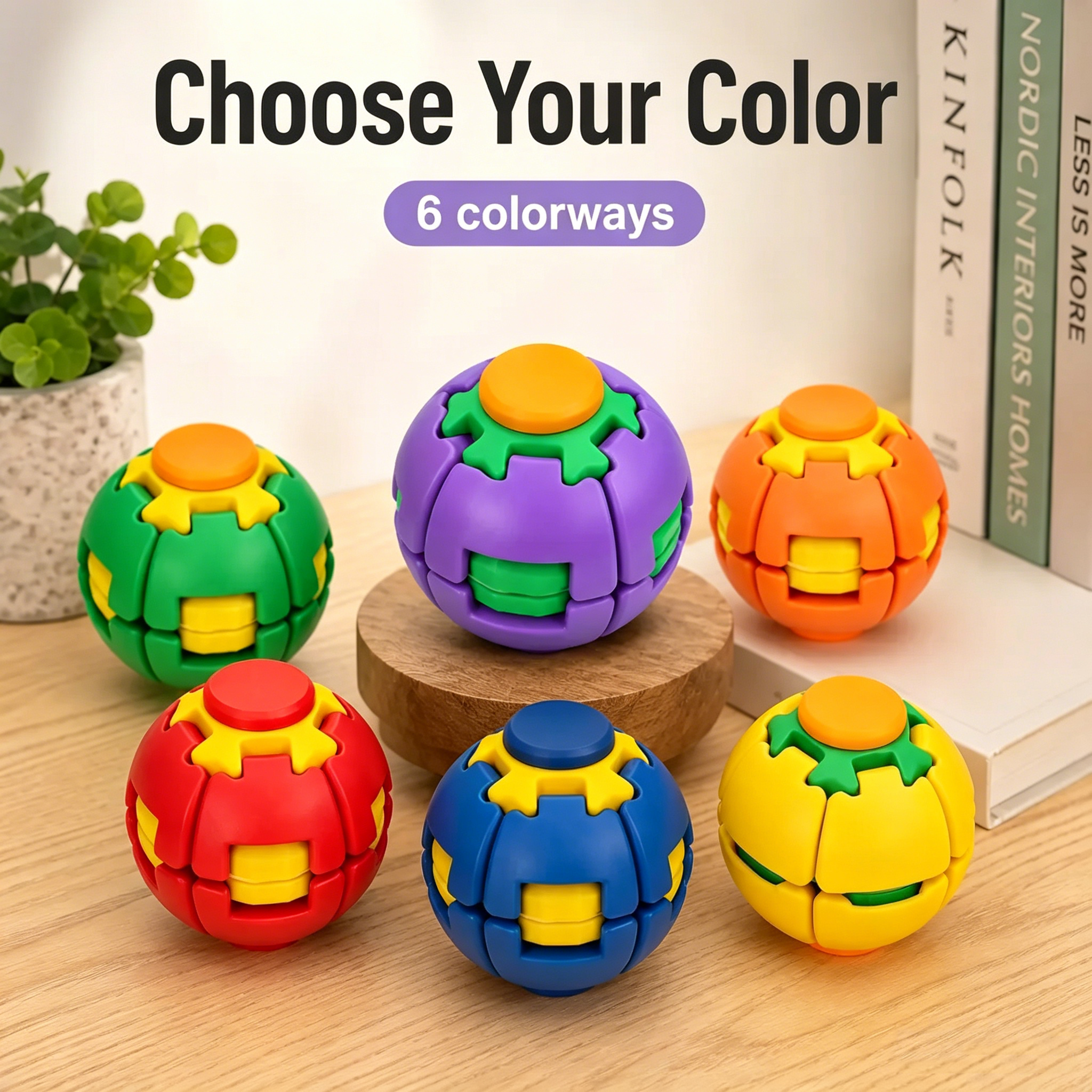 3D Printed Fidget Ball Toy, Sm - 3D Printing Viral avis et prix
