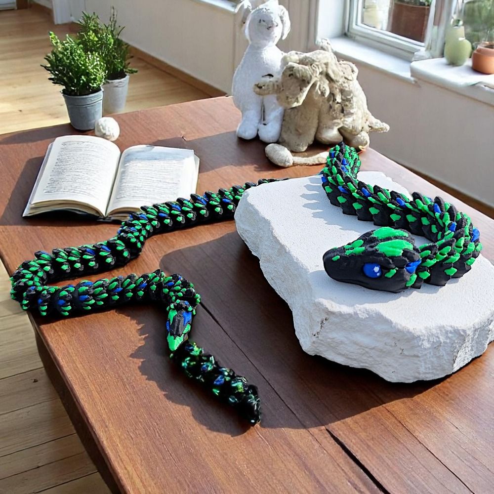 Simulated Eye 3D Printed Snake - 3D Printing Joints avis et prix
