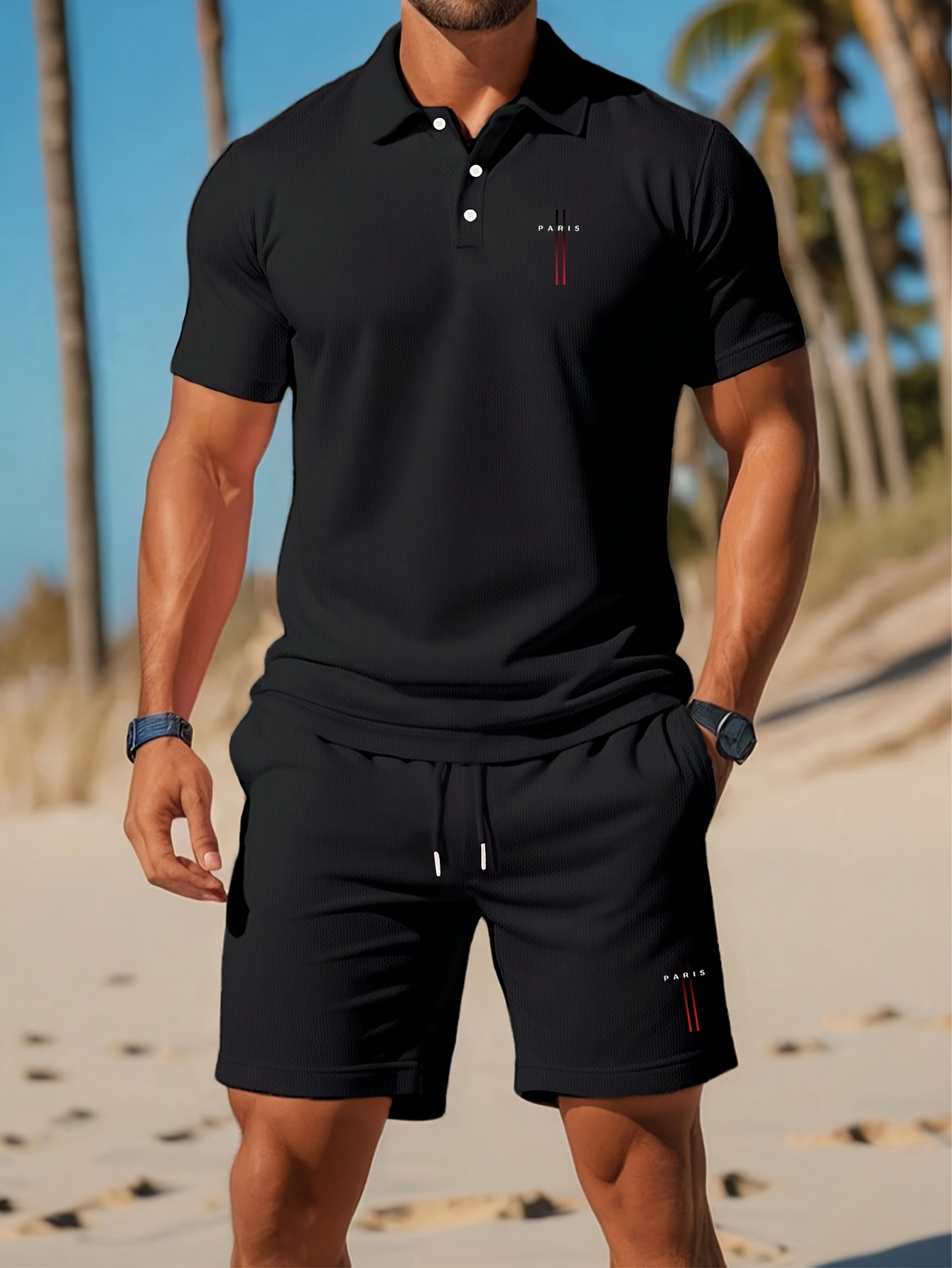 2026 Summer Men's Polo Shirt S - 3D Printing Jersey avis et prix