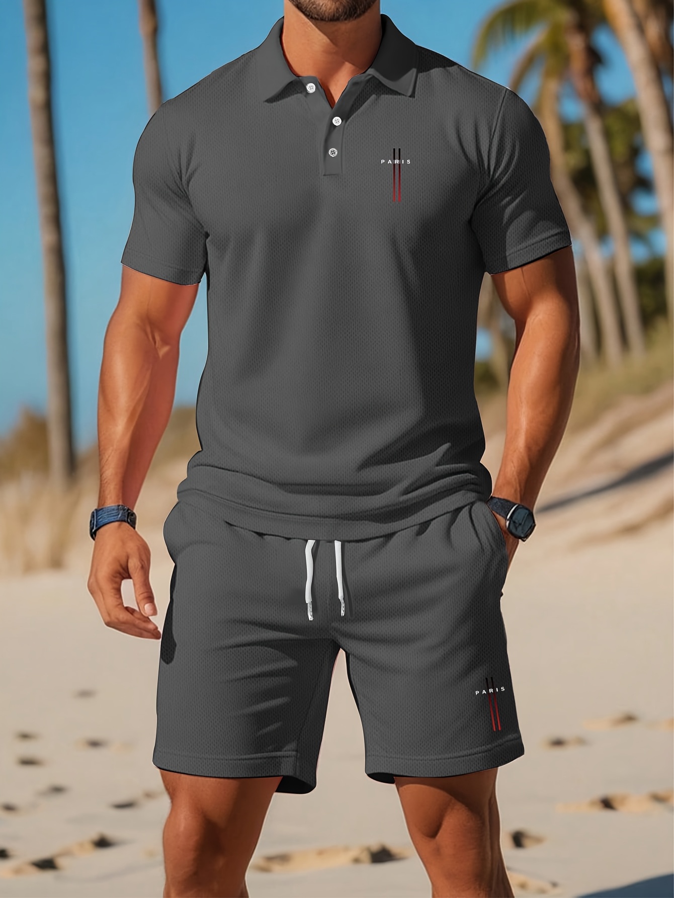 2026 Summer Men's Polo Shirt S - 3D Printing Jersey avis et prix