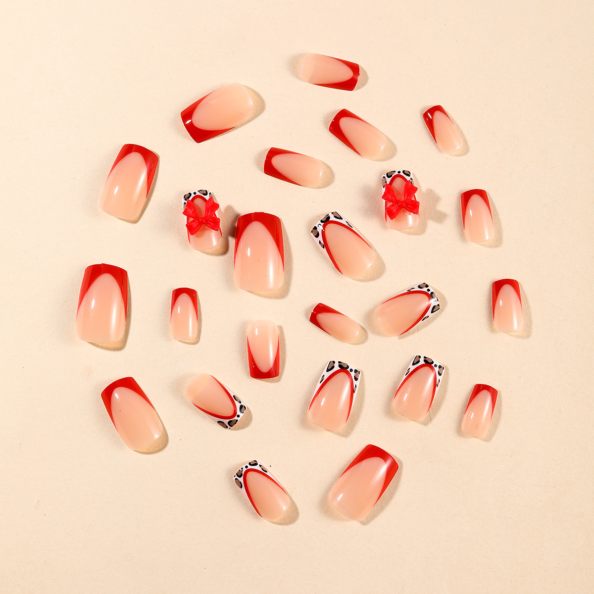24pcs Red French Style Fake Na - 3D Printing Idea avis et prix