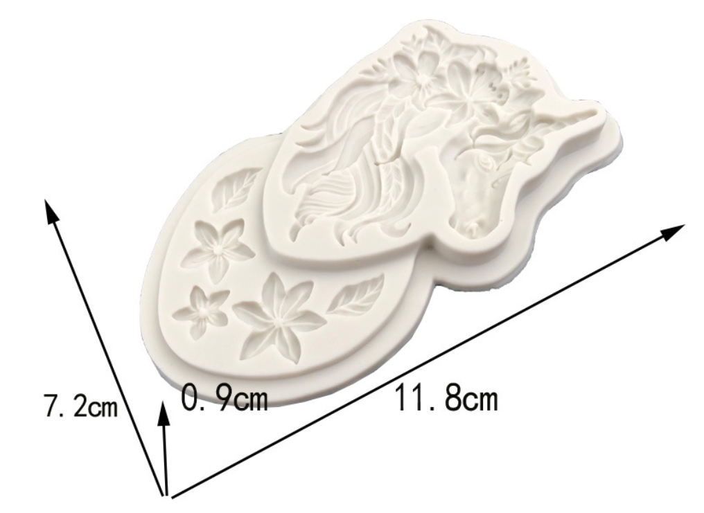 3D Unicorn Silicone Mold Cupca - 3D Printing With Silicone avis et prix