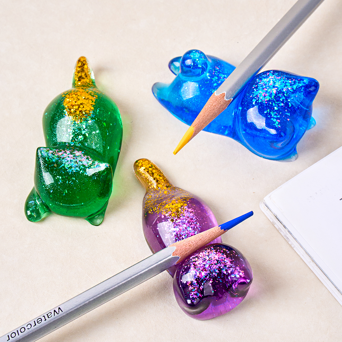 3D Cat Crystal Epoxy Resin Mol - 3D Printing With Silicone avis et prix