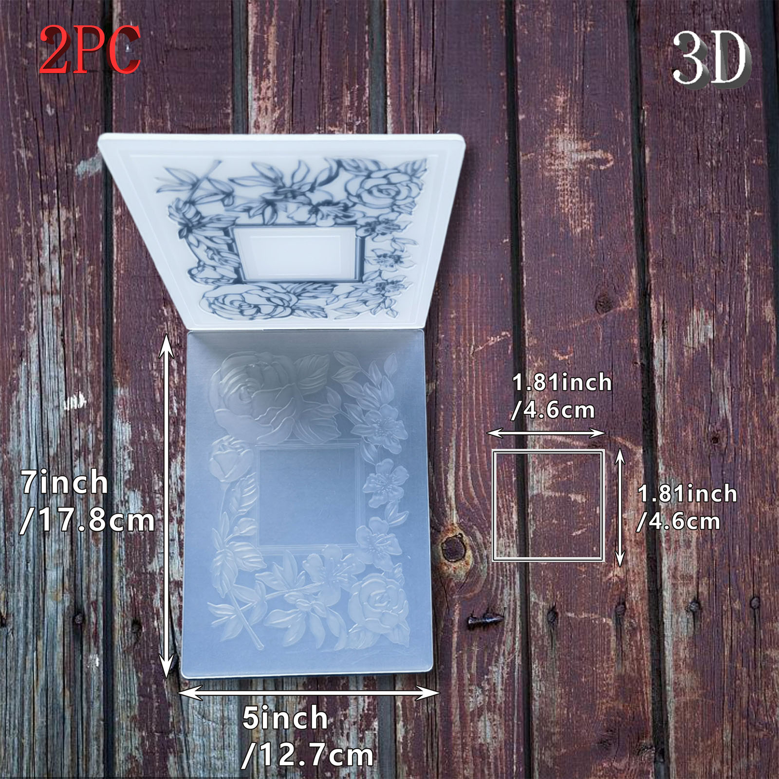 Rectangular photo album flower - 3D Printing With Pp avis et prix