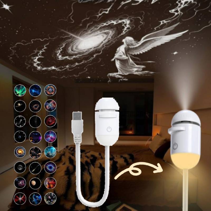 2-in-1 Mini Galaxy 360° Rotate - 3D Printer Resin avis et prix