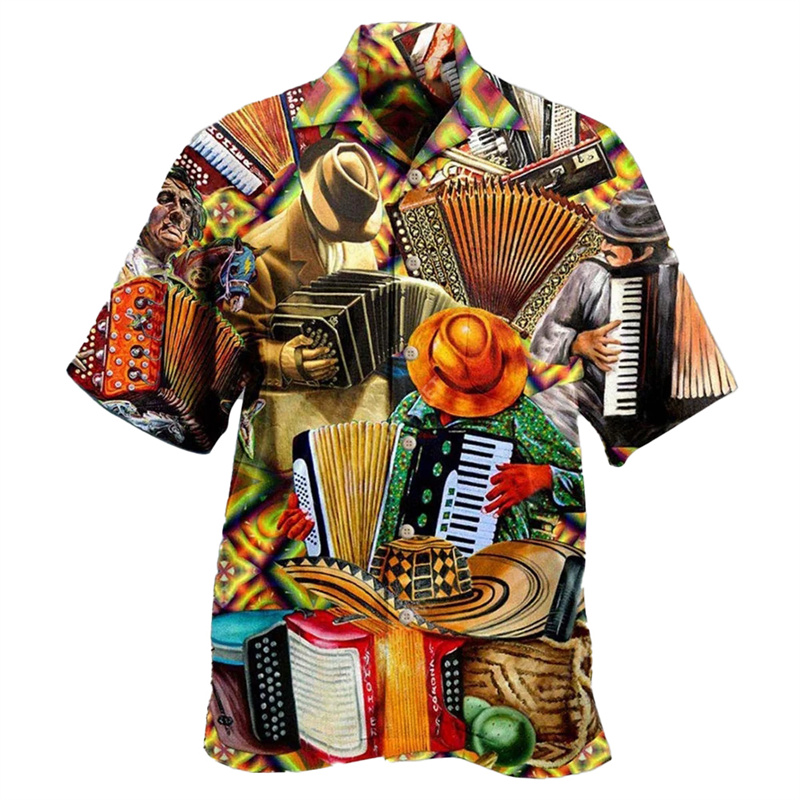 Guitar Music Graphic Hawaiian  - 3D Printing Guitar avis et prix