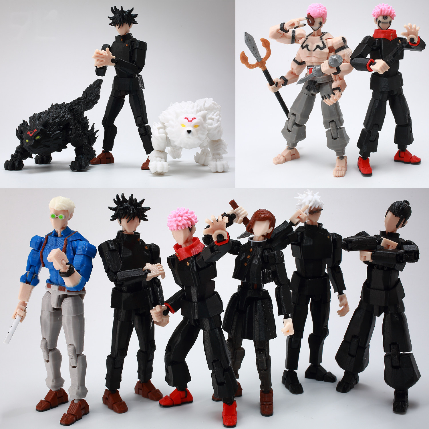Jujutsu Battle Full Character  - 3D Printing Joints avis et prix