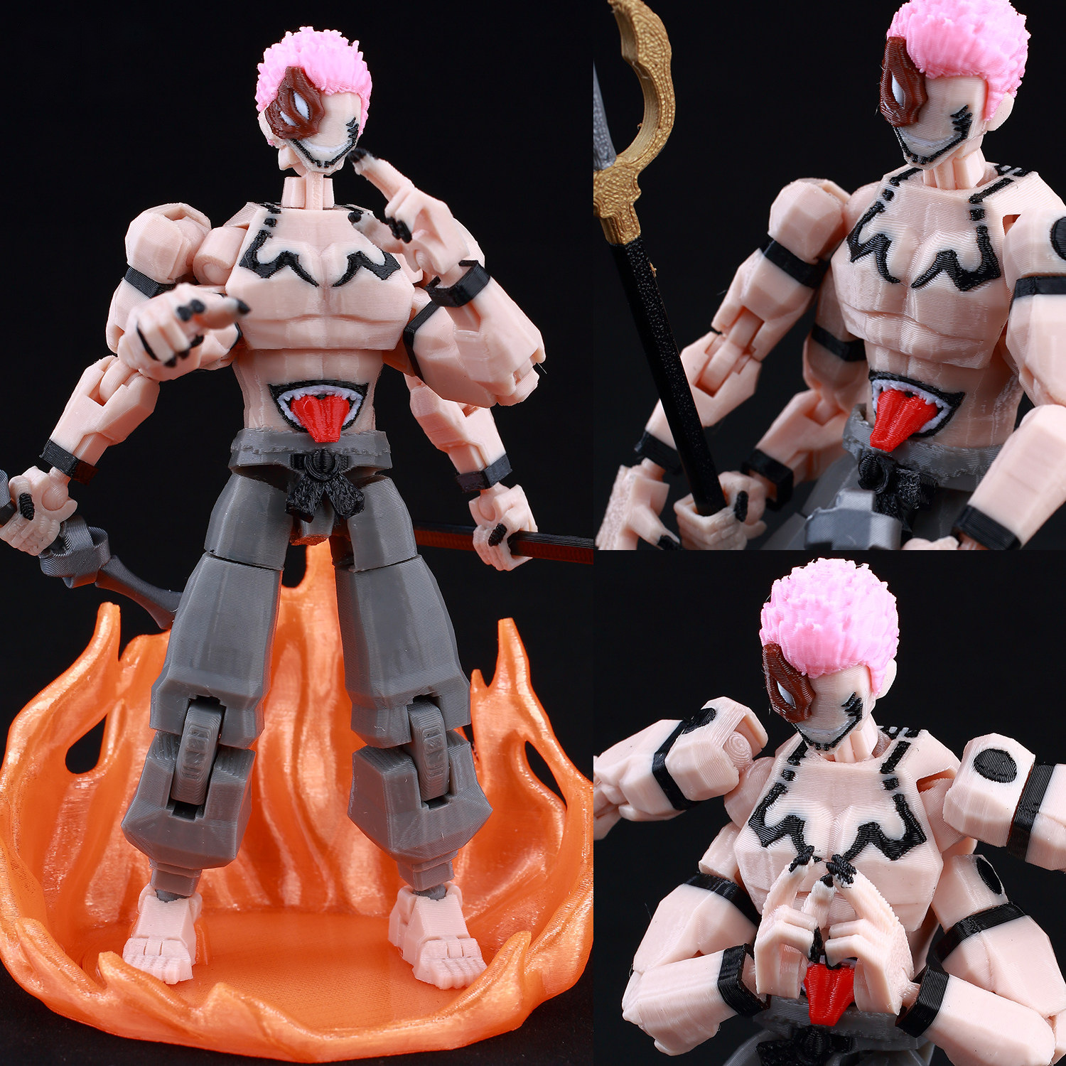 Jujutsu Battle Full Character  - 3D Printing Joints avis et prix