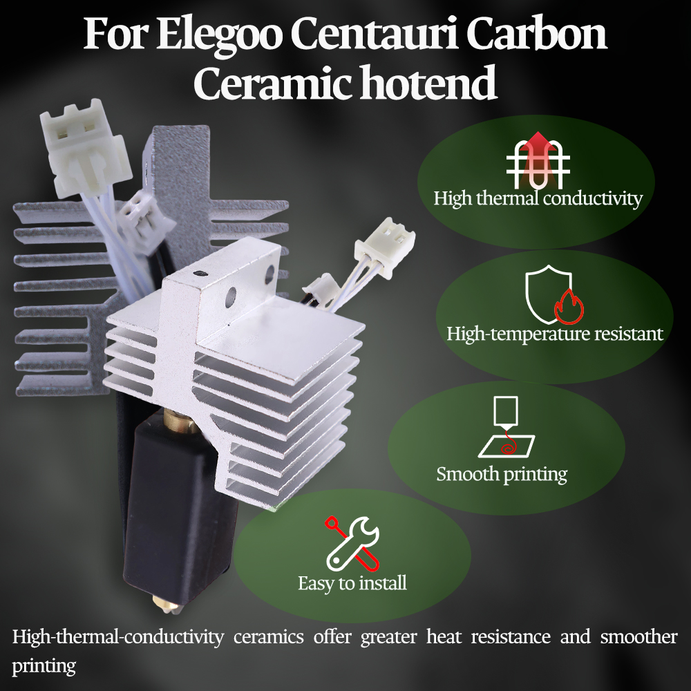 Upgrade Ceramic Hotend for Ele - 3D Printing Elegoo avis et prix