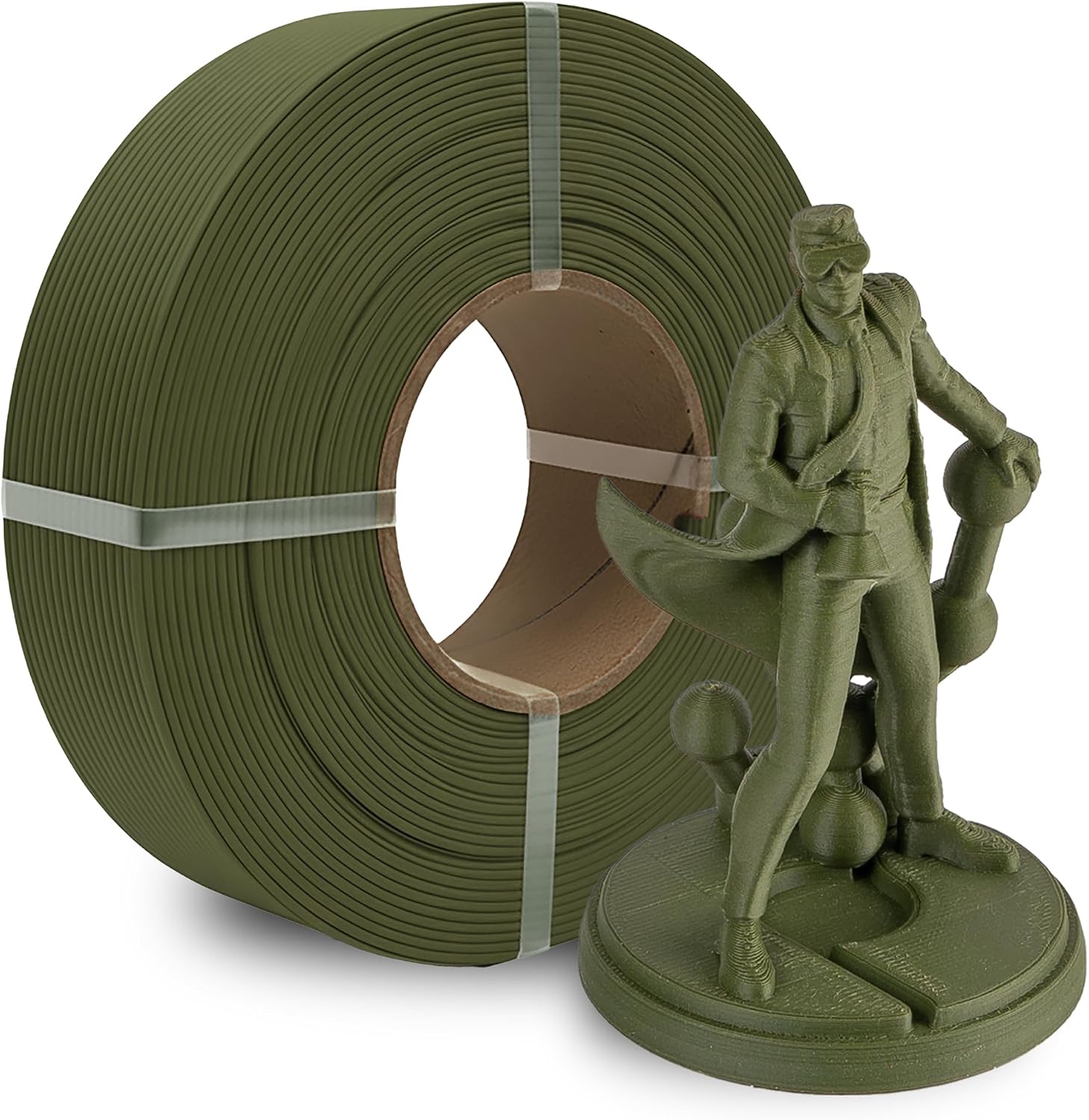 Matte Army Dark Green PLA 3D P - 3D Printing Waste avis et prix
