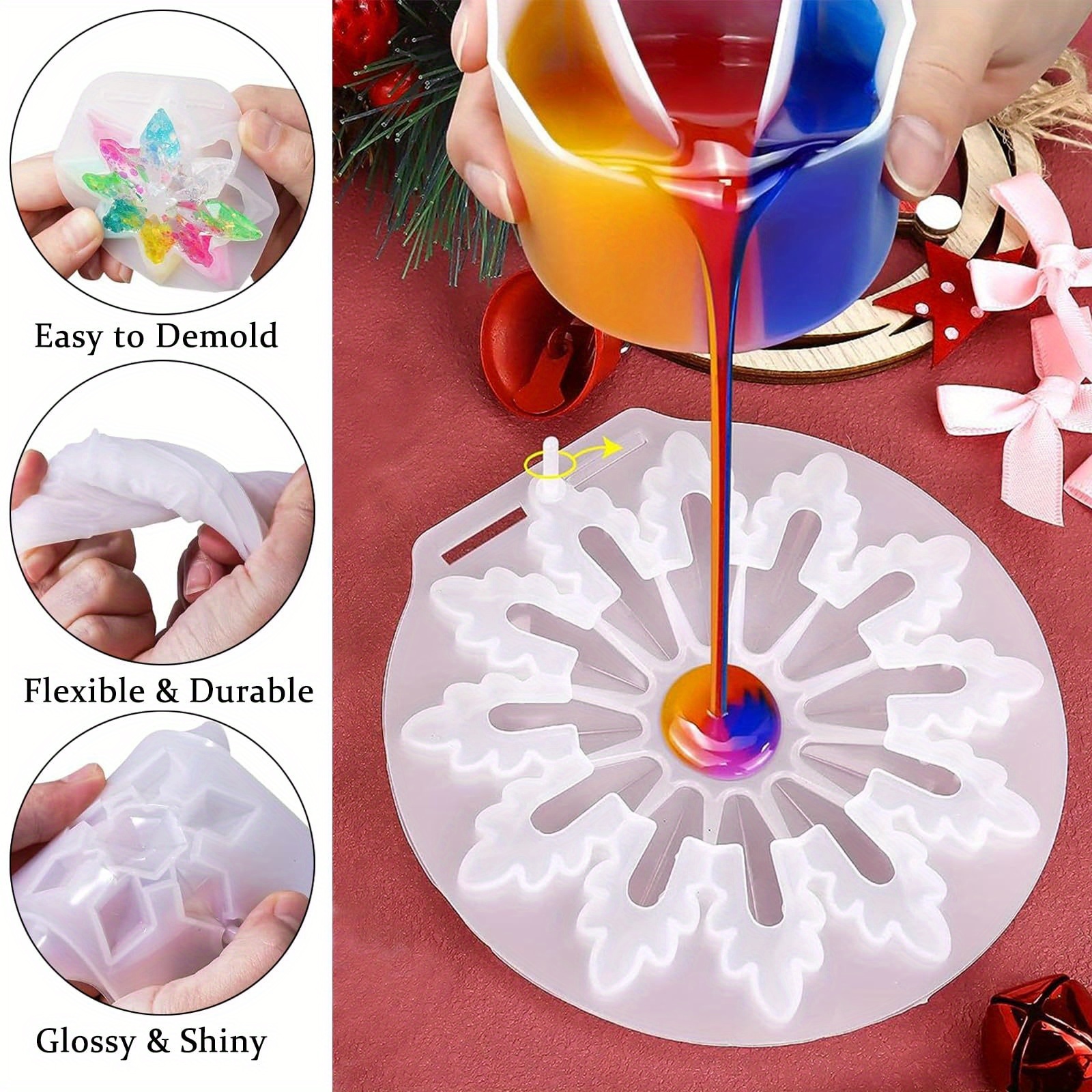 Resin Casting Molds Christmas  - 3D Printing With Silicone avis et prix