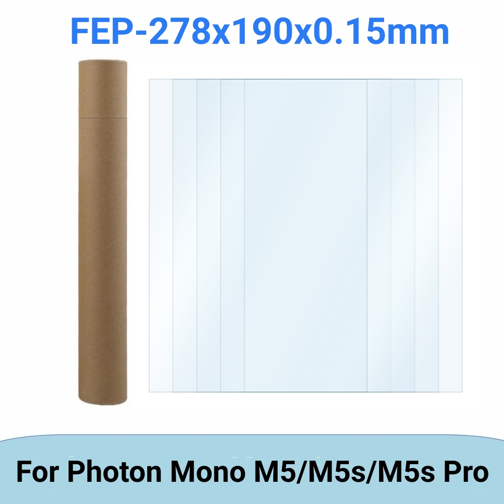 5 Pcs FEP Film 10.1 Inch 278*1 - 3D Printer Resin avis et prix