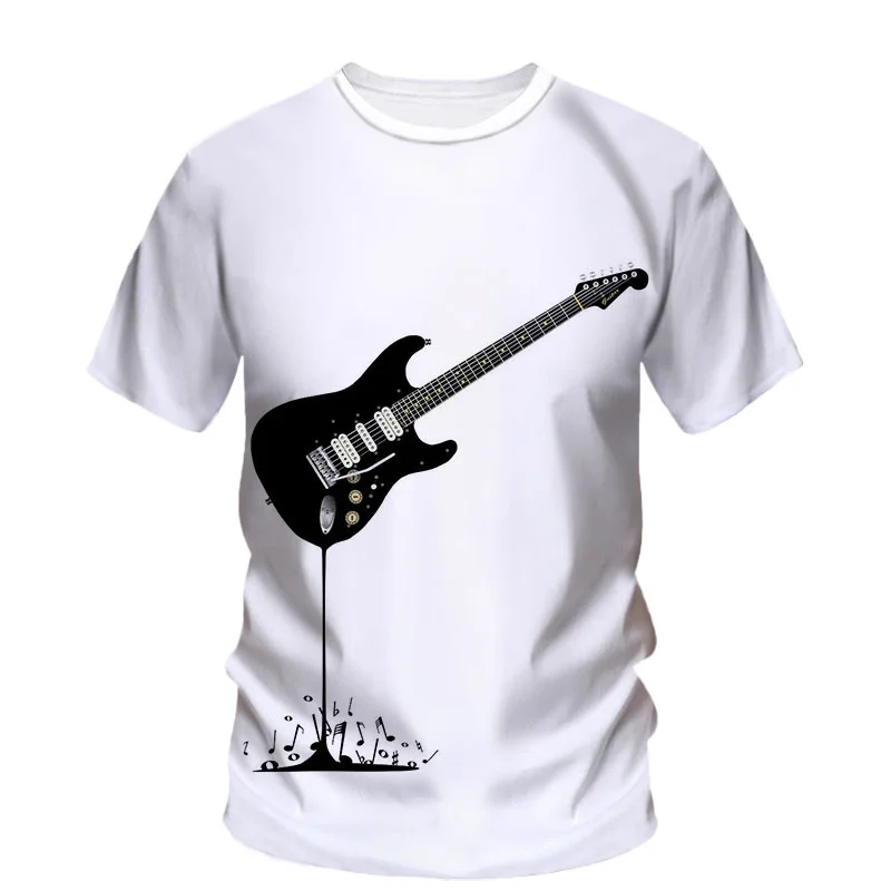 Fashion Rock Music Guitar T Sh - 3D Printing Guitar avis et prix