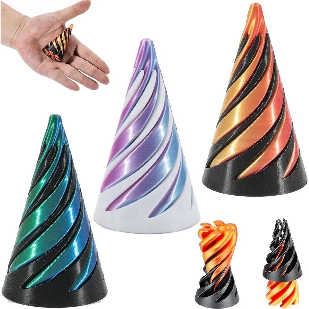 3D Printed Spiral Cone Toy Imp - 3D Printing Idea avis et prix