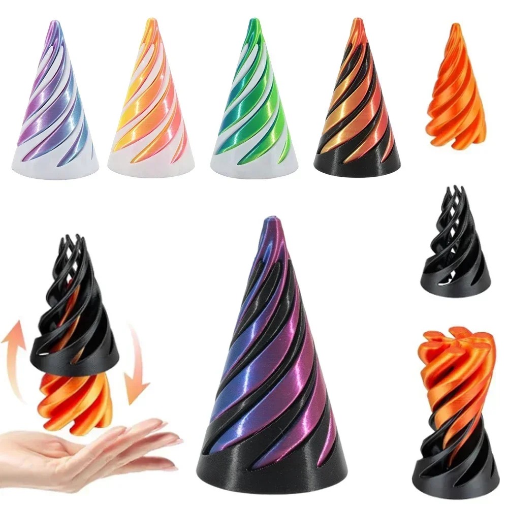 3D Printed Spiral Cone Toy Imp - 3D Printing Idea avis et prix