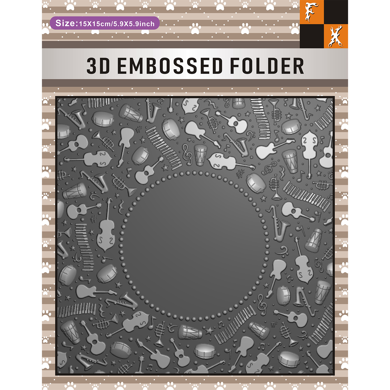 3D Embossed Folder - White, Mu - 3D Printing With Pp avis et prix