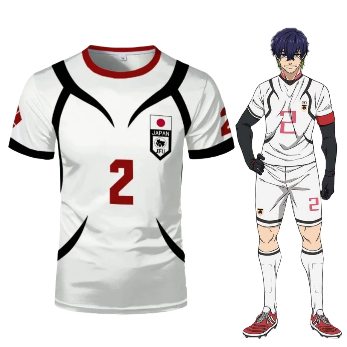 Anime Aiku Shirt Cosplay Costu - 3D Printing Jersey avis et prix