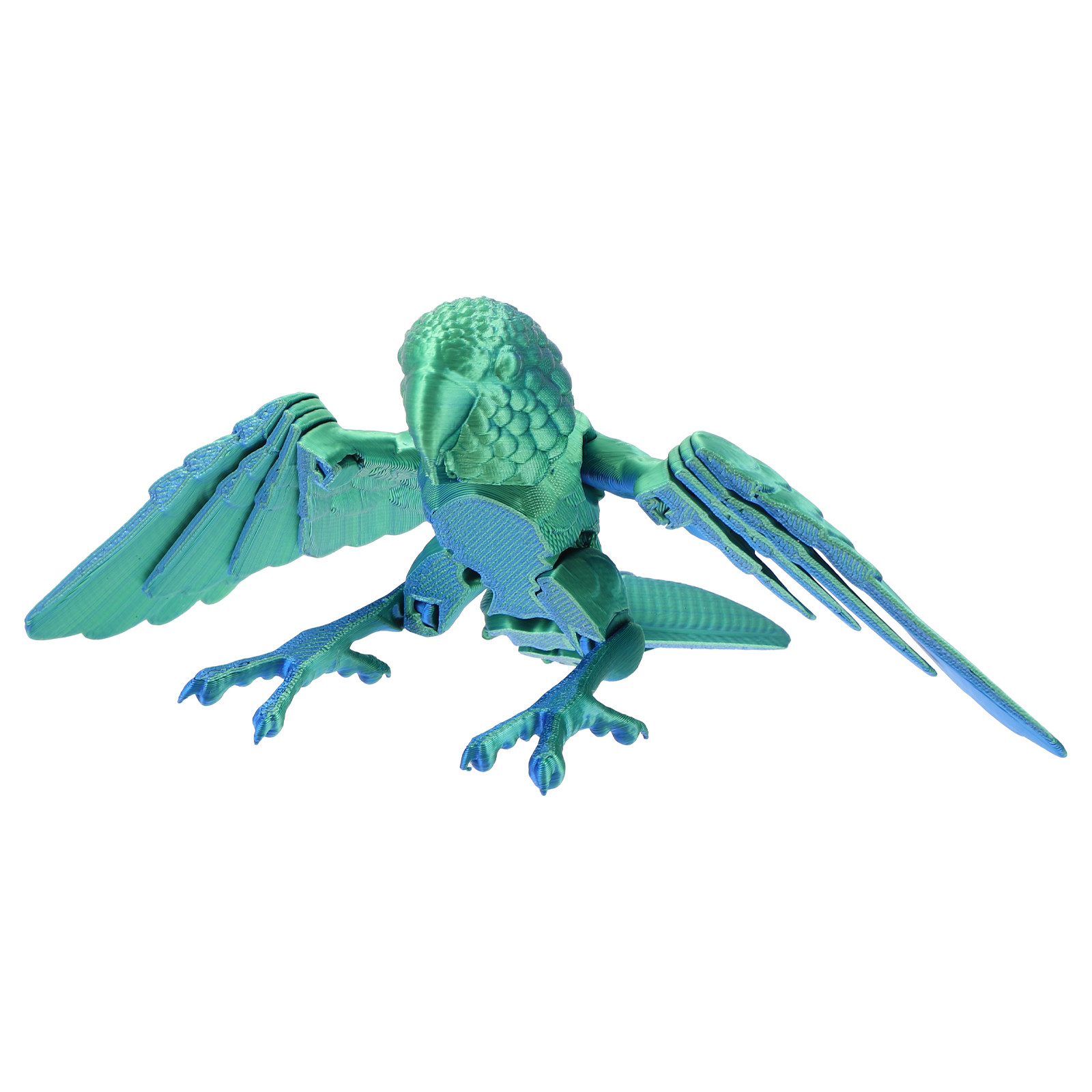 Vibrant 3D Printed Parrot Stat - 3D Printing Joints avis et prix