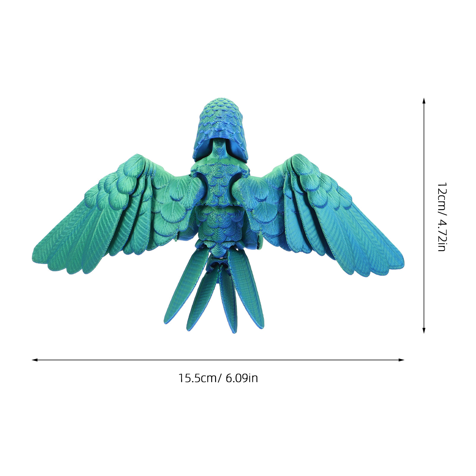 Vibrant 3D Printed Parrot Stat - 3D Printing Joints avis et prix
