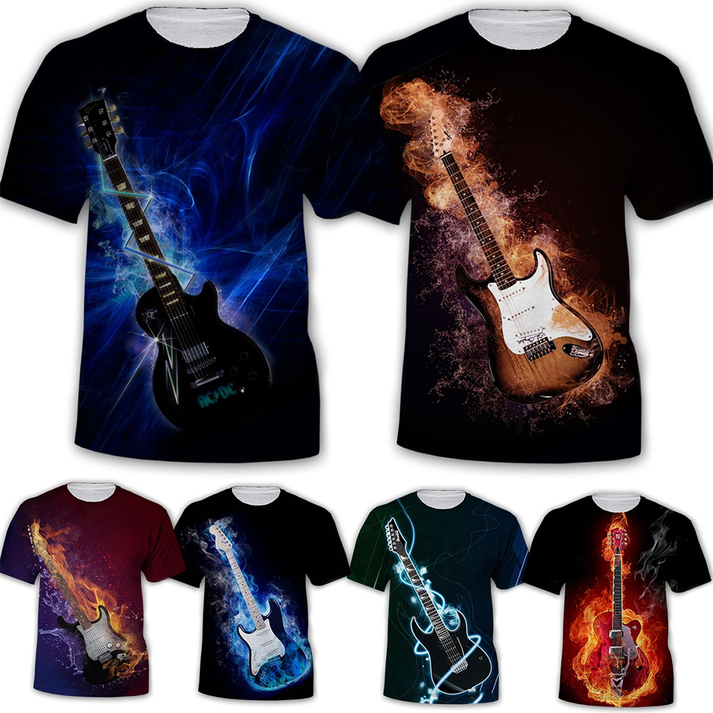 Summer fashion trend rock men' - 3D Printing Guitar avis et prix