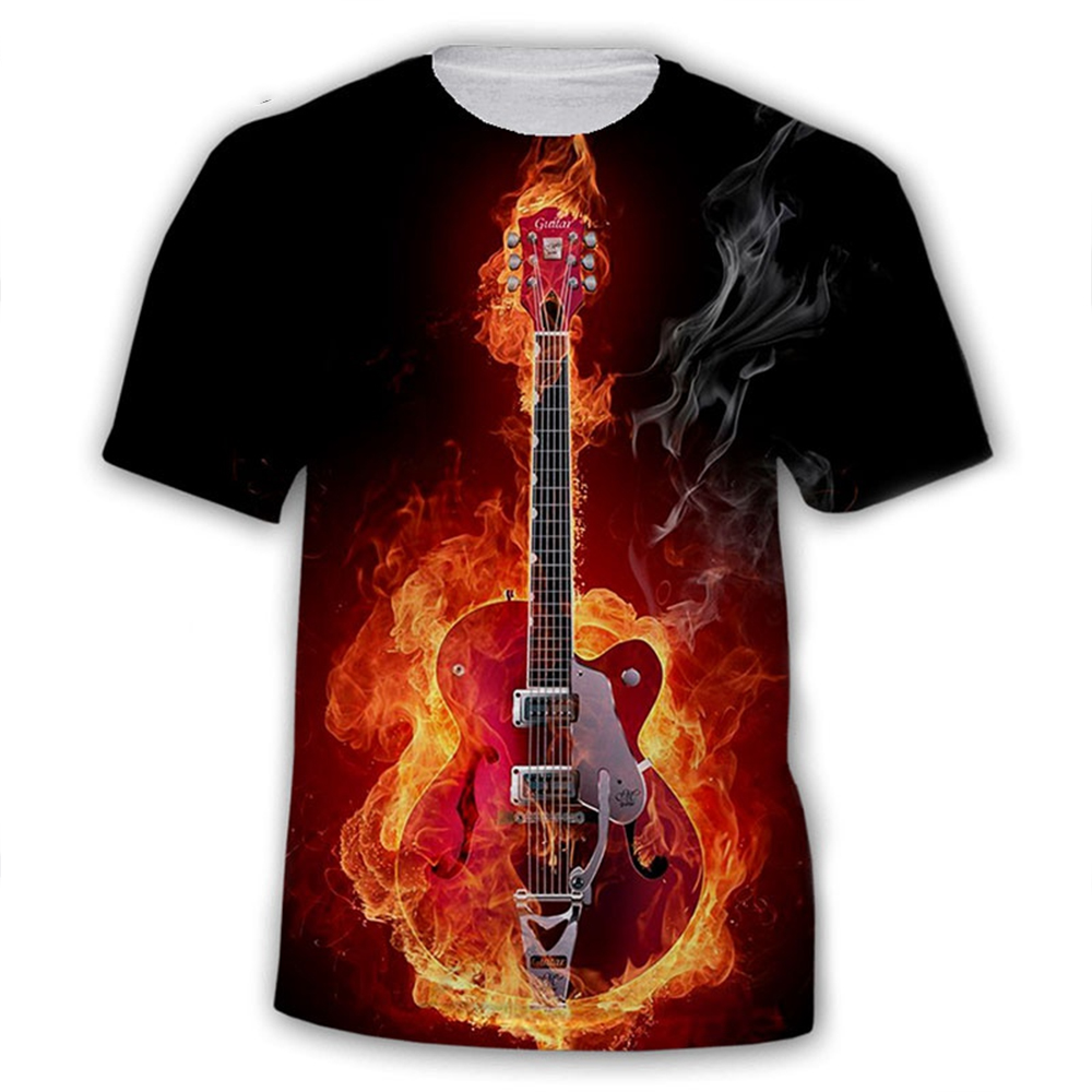 Summer fashion trend rock men' - 3D Printing Guitar avis et prix
