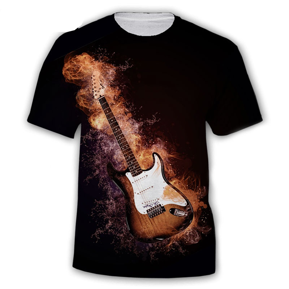 Summer fashion trend rock men' - 3D Printing Guitar avis et prix