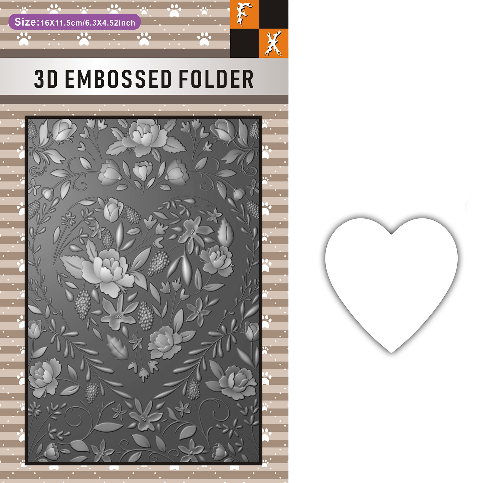 Heart shaped Flower Feast -3D  - 3D Printing With Pp avis et prix