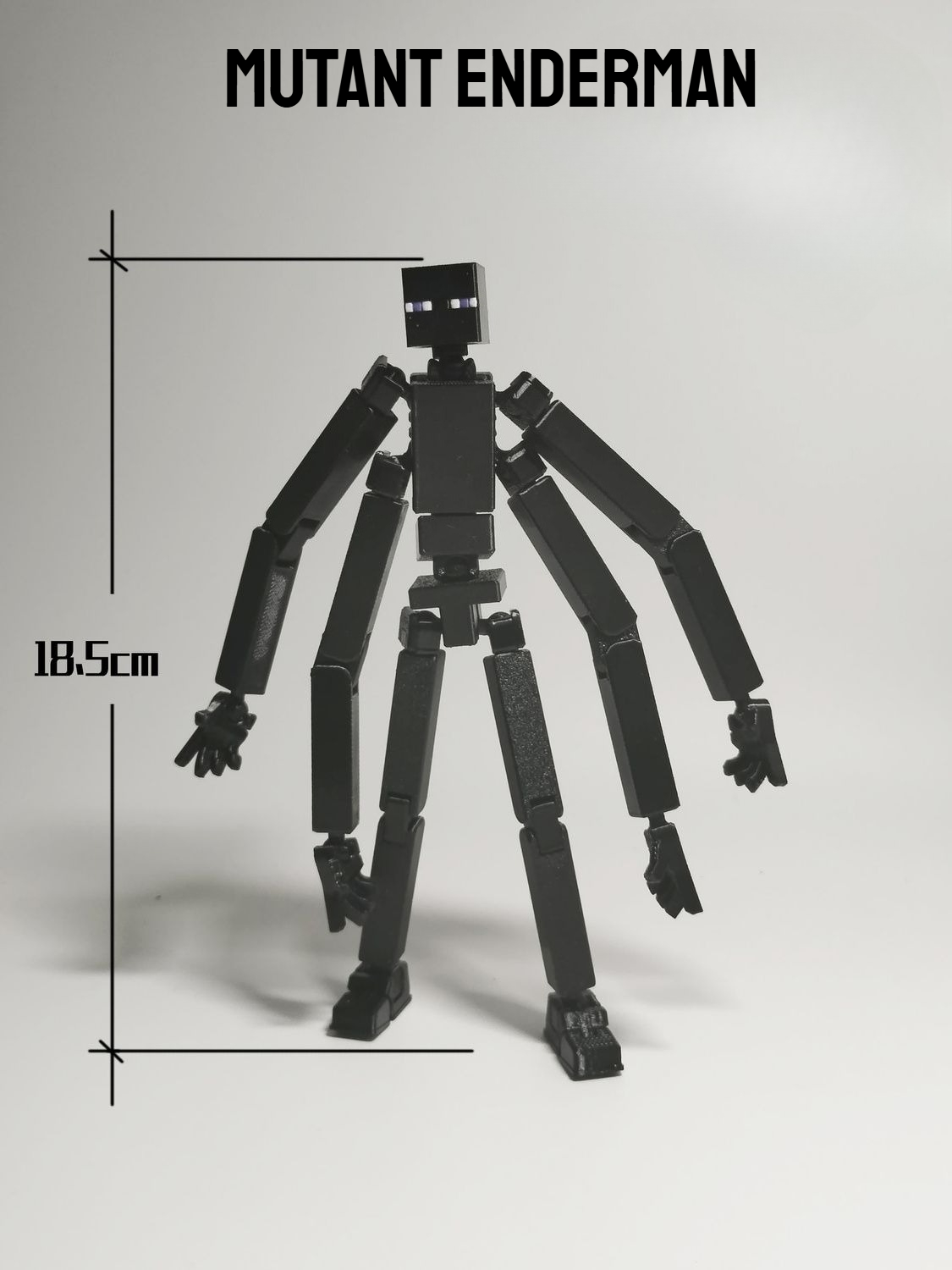 3D Printed MC Mutant Enderman, - 3D Printing Viral avis et prix