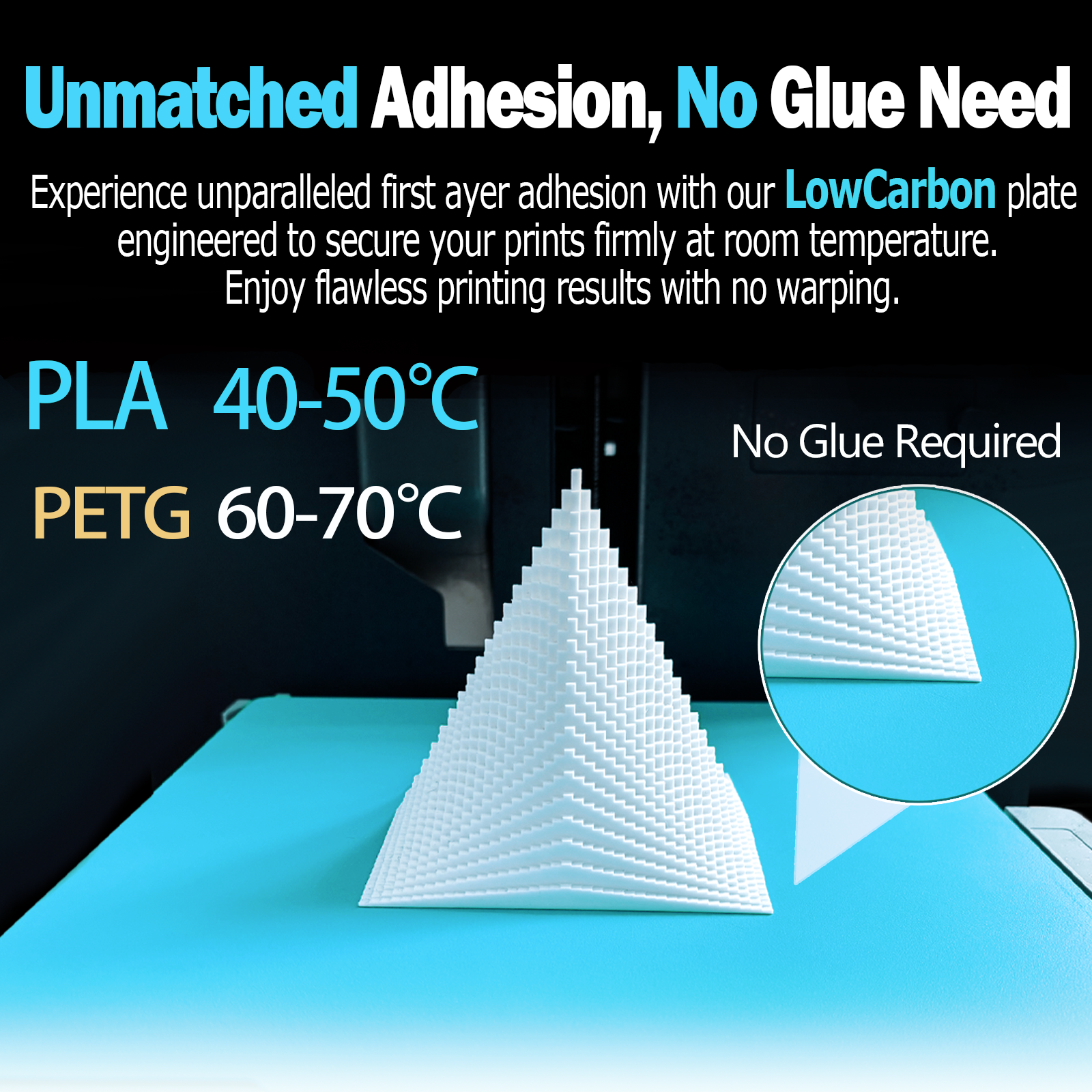 Glacier Cold Build Plate For E - 3D Printing Elegoo avis et prix