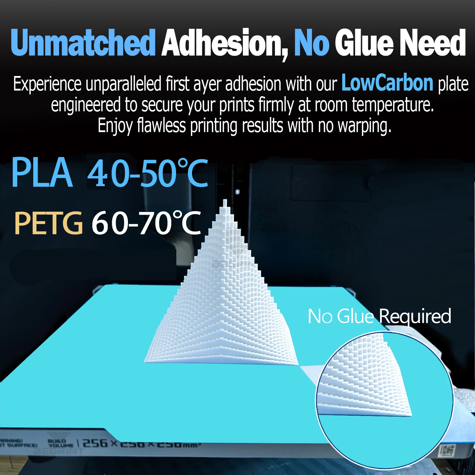 Glacier Cold Build Plate For E - 3D Printing Elegoo avis et prix