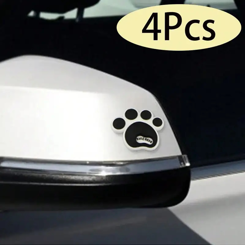 Cartoon Dog Footprint Car Stic - 3D Printing With Silicone avis et prix